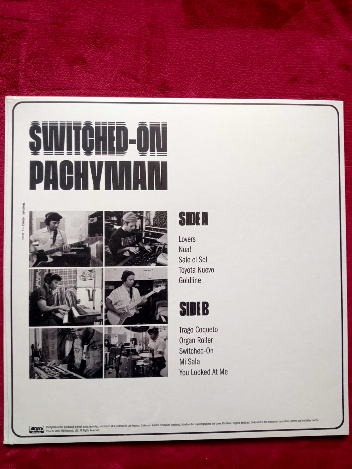 Pachyman – Switched-On (Vinyl). Nuevo. formato muerto