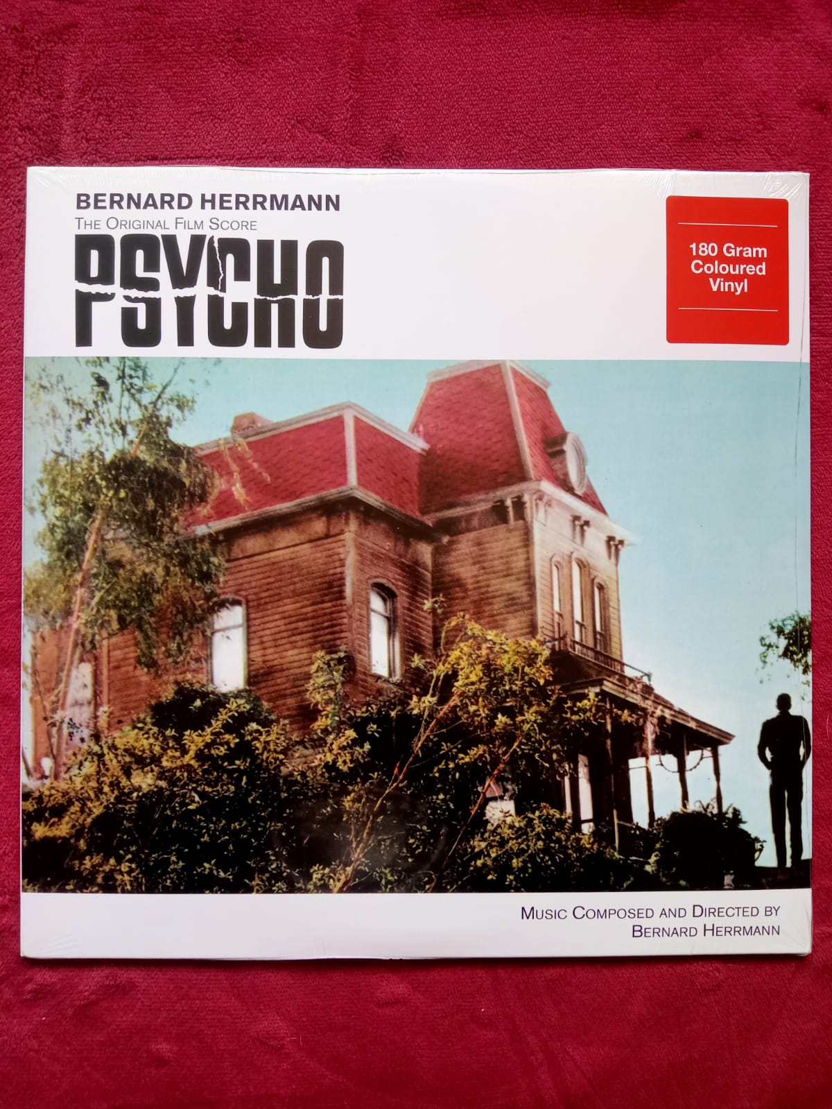 Psycho (Original Motion Picture Soundtrack) – Bernard Herrmann. Vinilo nuevo de color. formato muerto