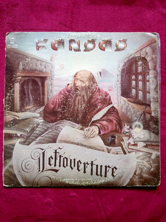 Kansas – Leftoverture. Vinilo nacional. formato muerto tienda de discos en mexico