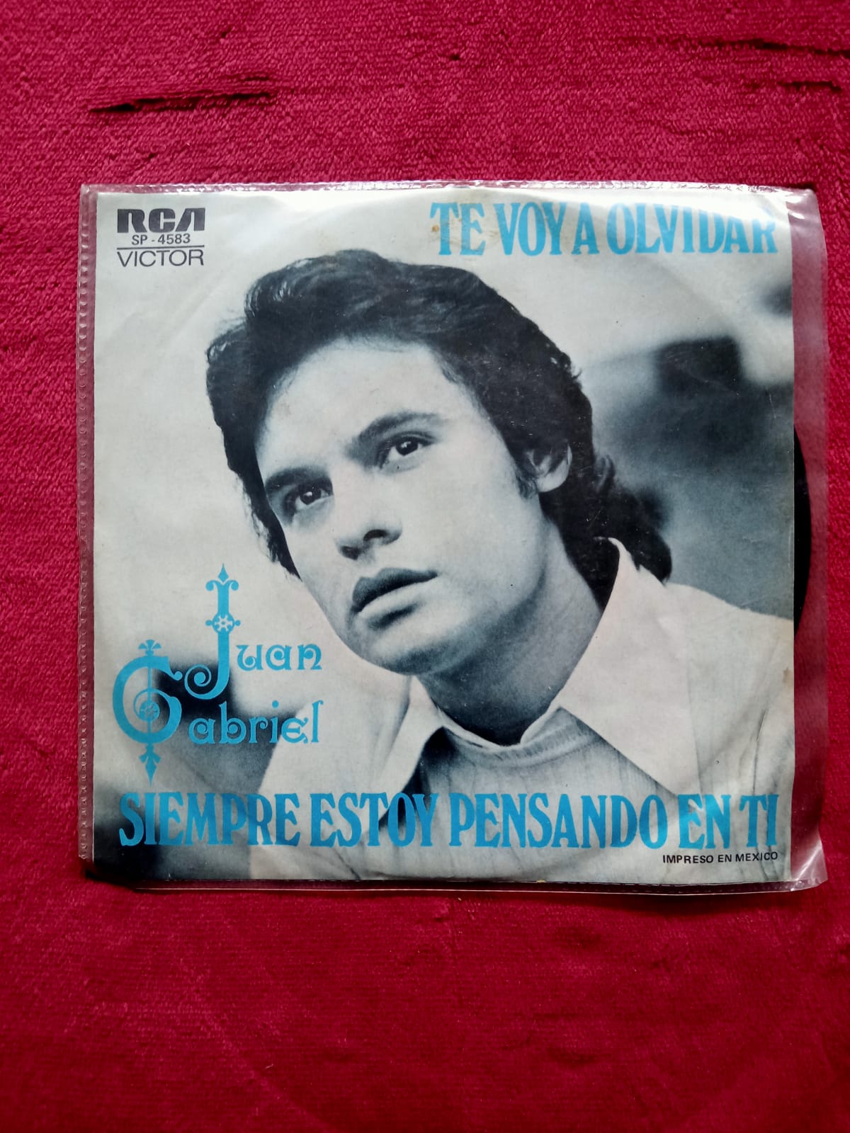 Juan Gabriel Con El Mariachi México '70 De Pepe López – Siempre Estoy Pensando En Ti / Te Voy A Olvidar formato muerto