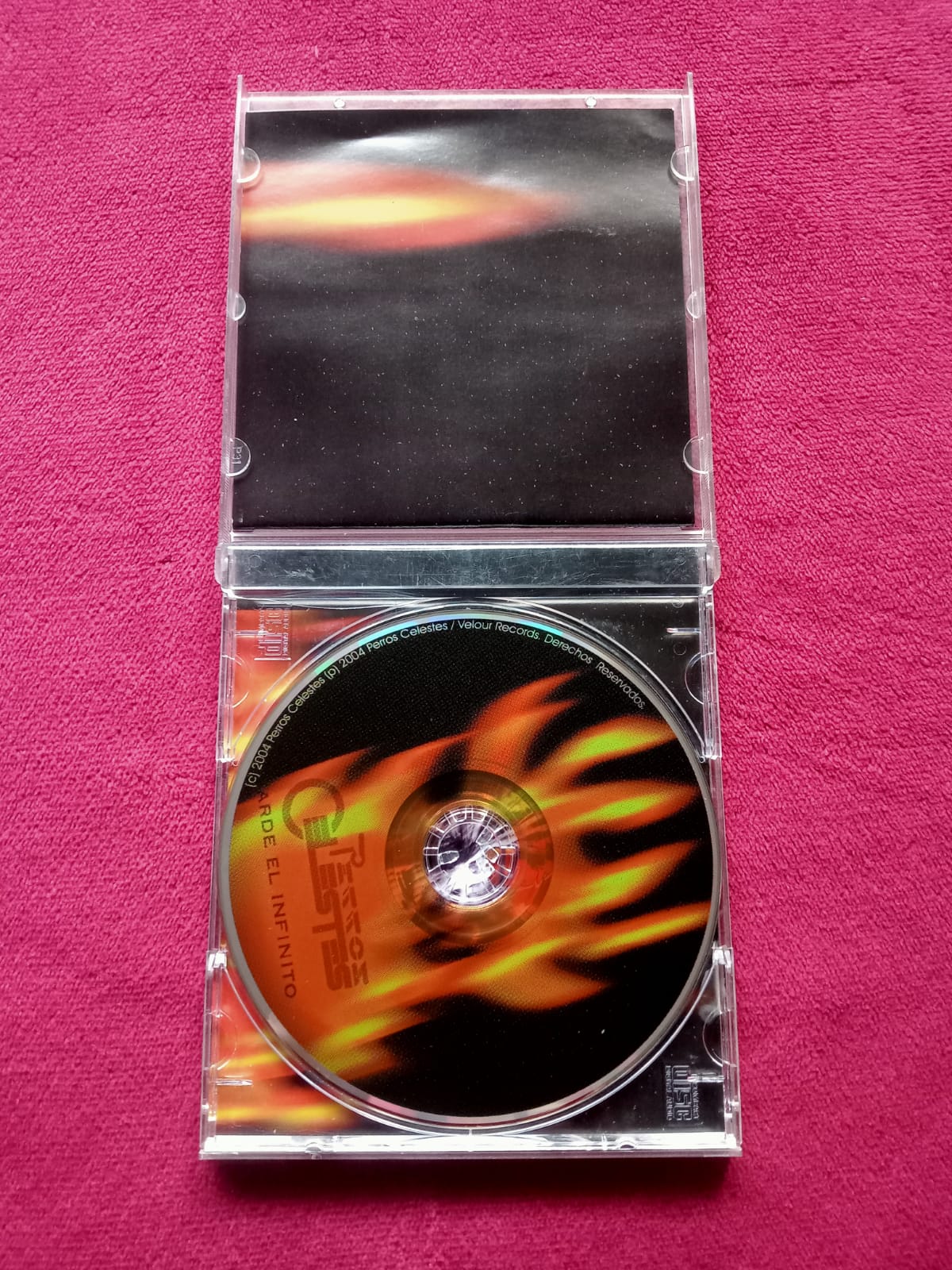 Perros Celestes – Arde El Infinito. Cd en buen estado. formato muerto