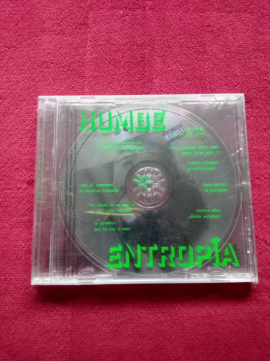 Humbe – Entropía. Cd nuevo, cerrado. formato muerto