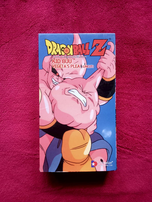 Dragon Ball Z: Vegeta's Plea. VHS importado en buen estado.  formato meurto