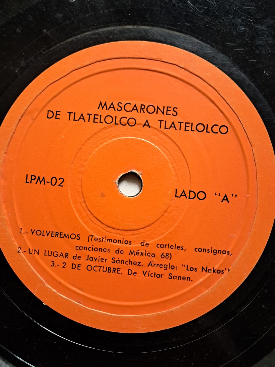 Mascarones – De Tlatelolco A Tlatelolco. Vinilo. formato muerto