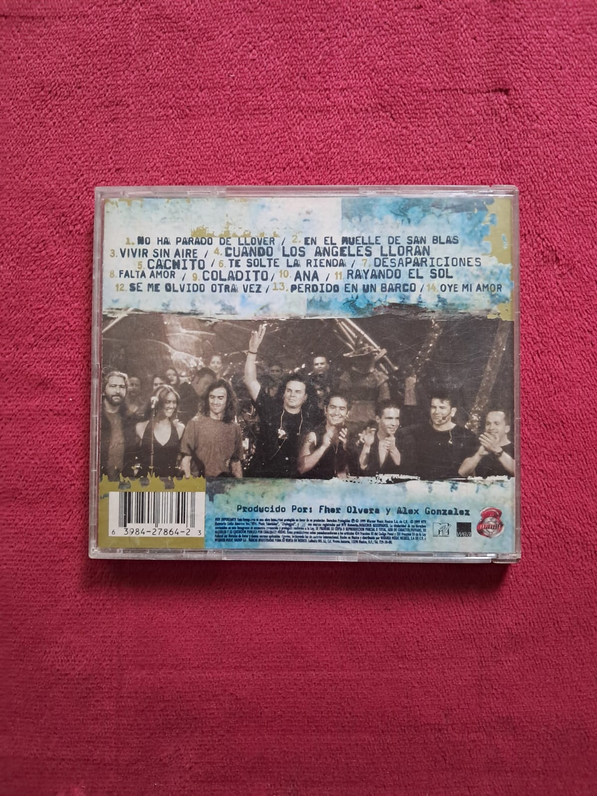 Maná. MTV Unplugged. Cd en buen estado. formato muerto