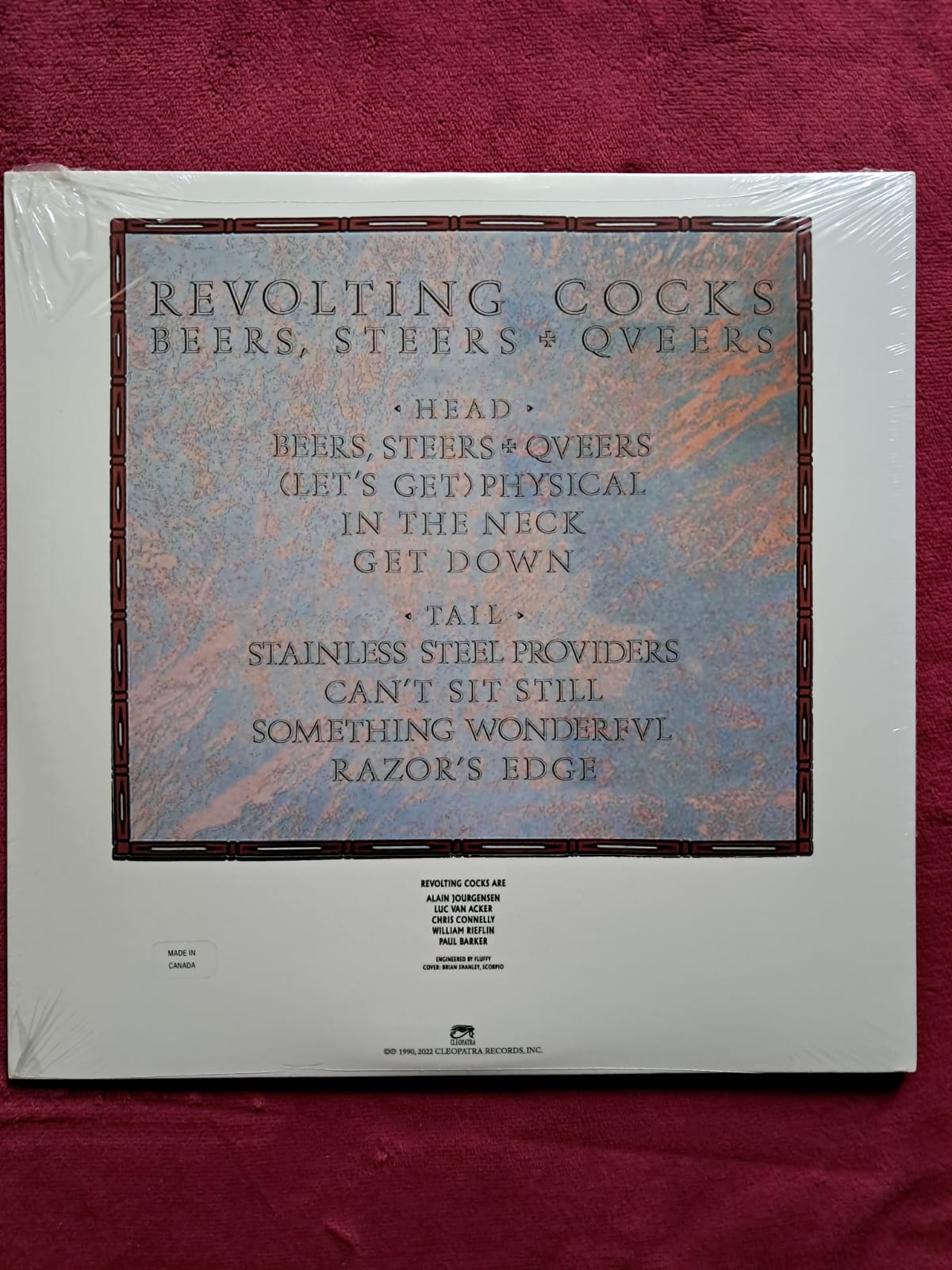 Revolting Cocks – Beers, Steers, and Queers. Vinilo nuevo. formato muerto