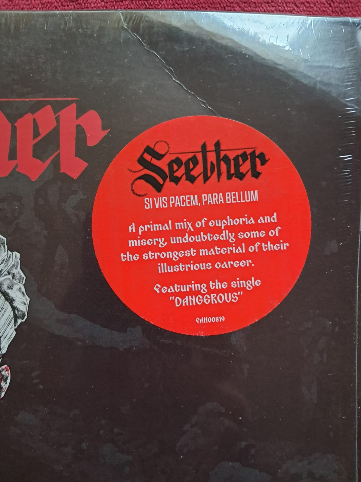 Seether – Si Vis Pacem, Para Bellum. Vinilo doble nuevo.formato muerto