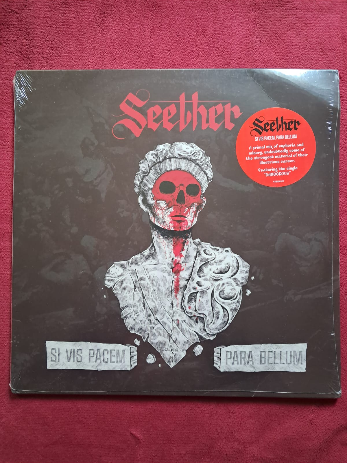 Seether – Si Vis Pacem, Para Bellum. Vinilo doble nuevo.formato muerto