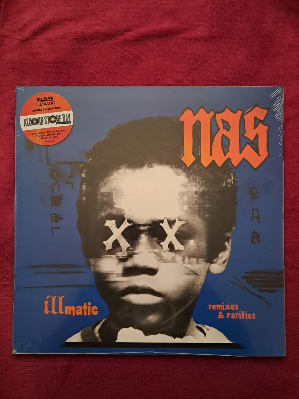 Nas - Illmatic: Remixes & Rarities. Vinilo ed. limitada nuevo. tienda de discos formato muerto