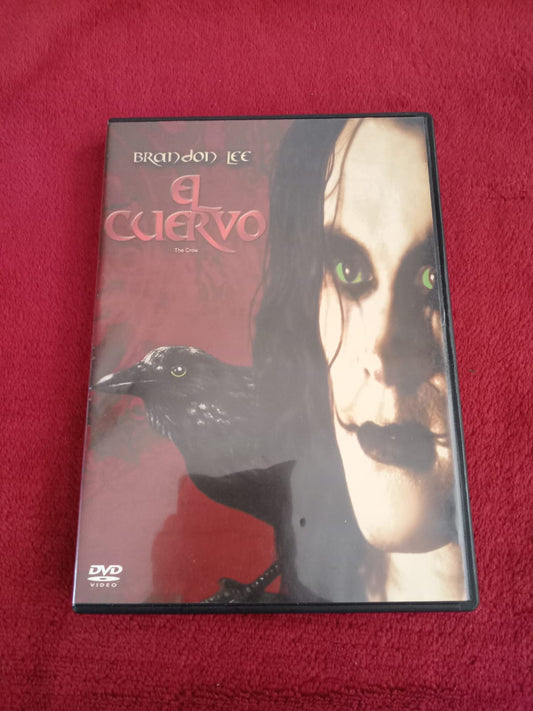 El Cuervo (The Crow, 1994). DVD en buen estado. tienda de dvd formato muerto