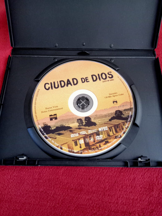 Ciudad de Dios (Cidade de Deus, 2002). DVD en excelente estado.