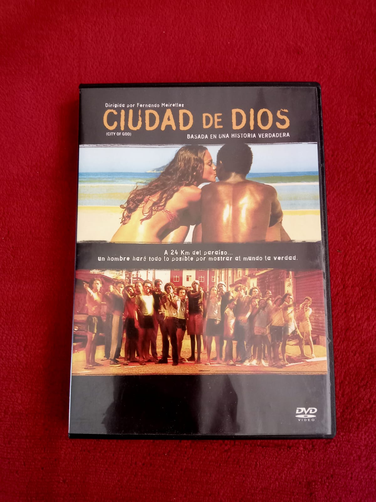 Ciudad de Dios (Cidade de Deus, 2002). DVD en excelente estado.