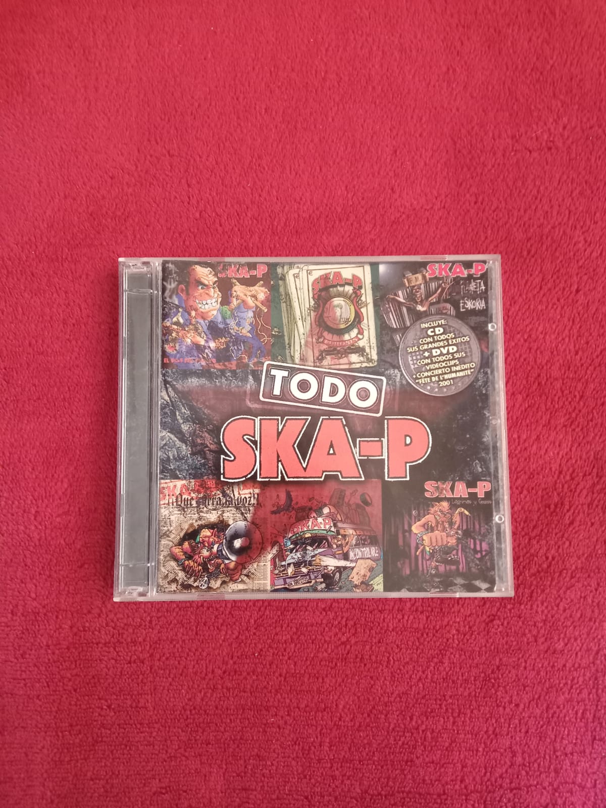 Ska-P – Todo Ska-P. CD, DVD en buen estado.