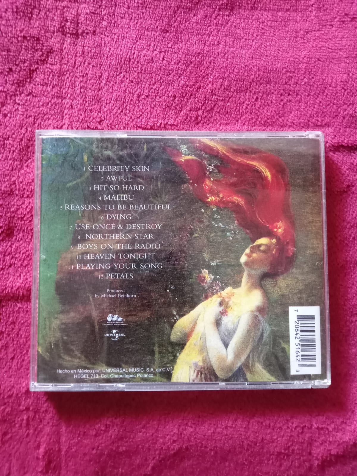 Hole. Celebrity Skin. Cd en buen estado. formato muerto