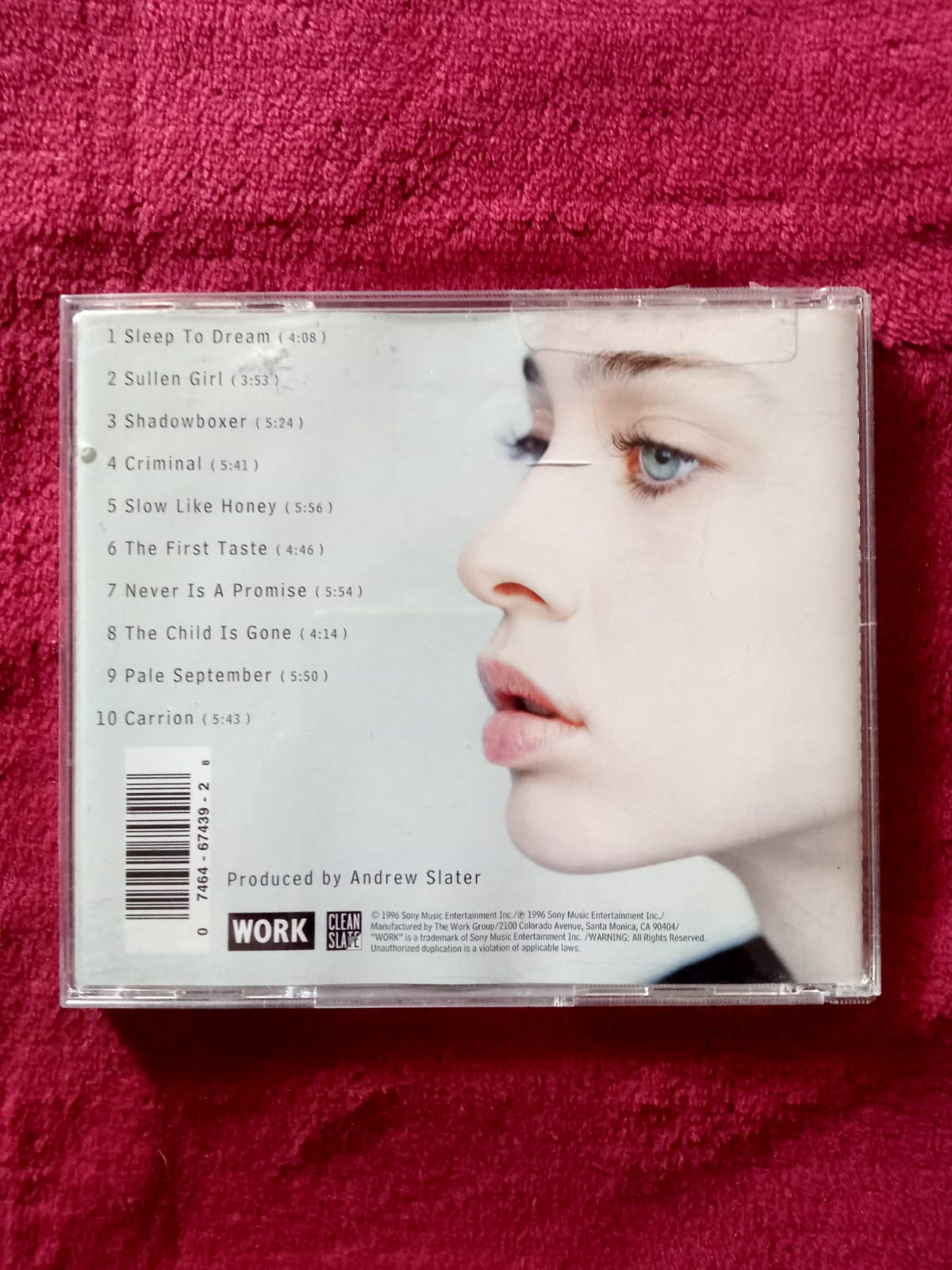 Fiona Apple. Tidal. Cd en buen estado. formato muerto