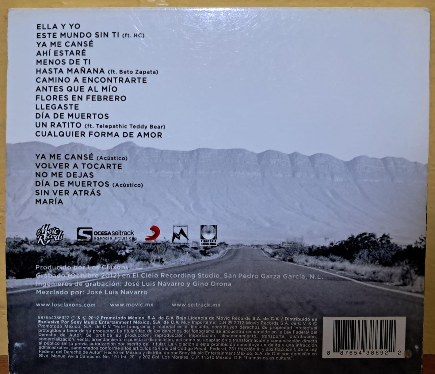 Los Claxons – Camino A Encontrarte (Edición Especial). En buen estado.