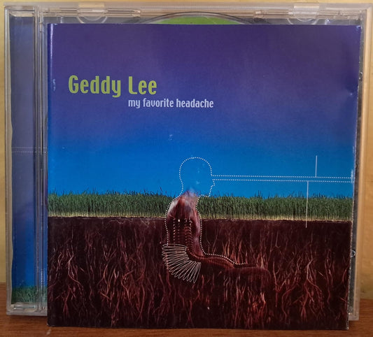 🧠 Geddy Lee – My Favourite Headache. Cd importado. formato muerto