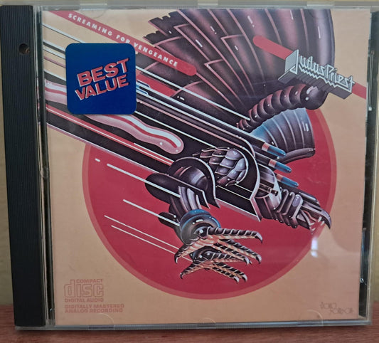 🦅⚡ Judas Priest – Screaming for Vengeance. Cd importado. formato muerto