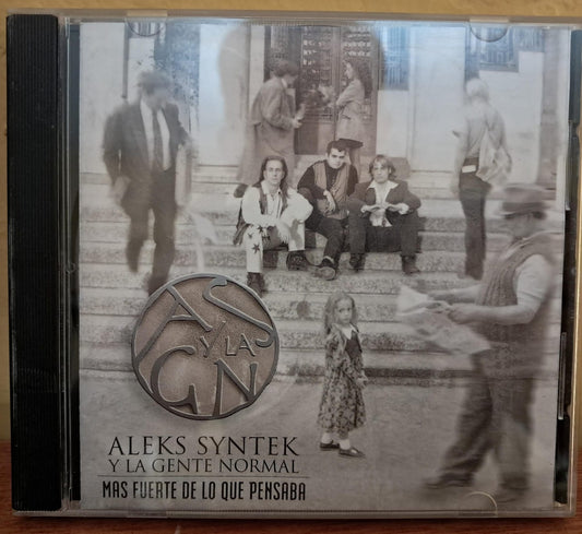 💿✨ Aleks Syntek – Más Fuerte de lo que Pensaba. Cd.