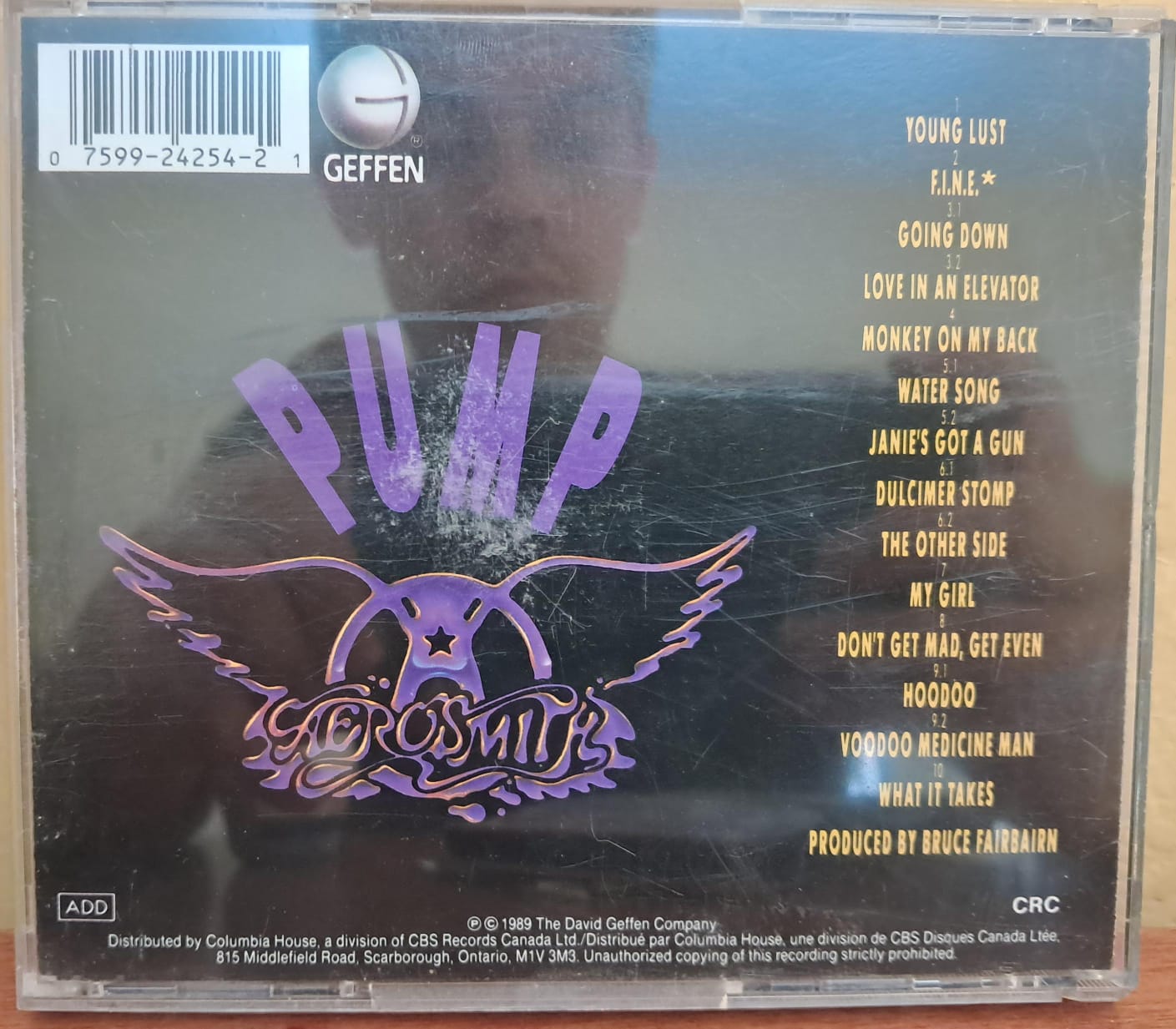 🚛💥 Aerosmith – Pump. Cd en excelente estado. formato muerto