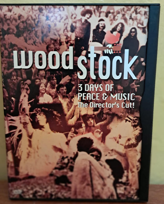 🎬 Woodstock – 3 Days of Peace & Music (The Director's Cut) [DVD Importado] formato muerto