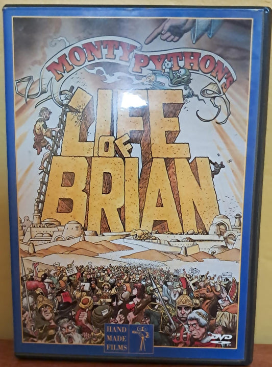 🎬 Monty Python’s Life of Brian – DVD Importado en excelente estado. formato muerto