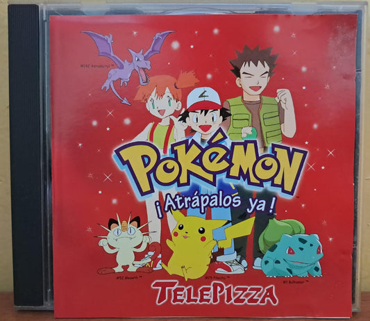 Pokémon. Atrápalos ya! Telepizza. Cd excelente estado.