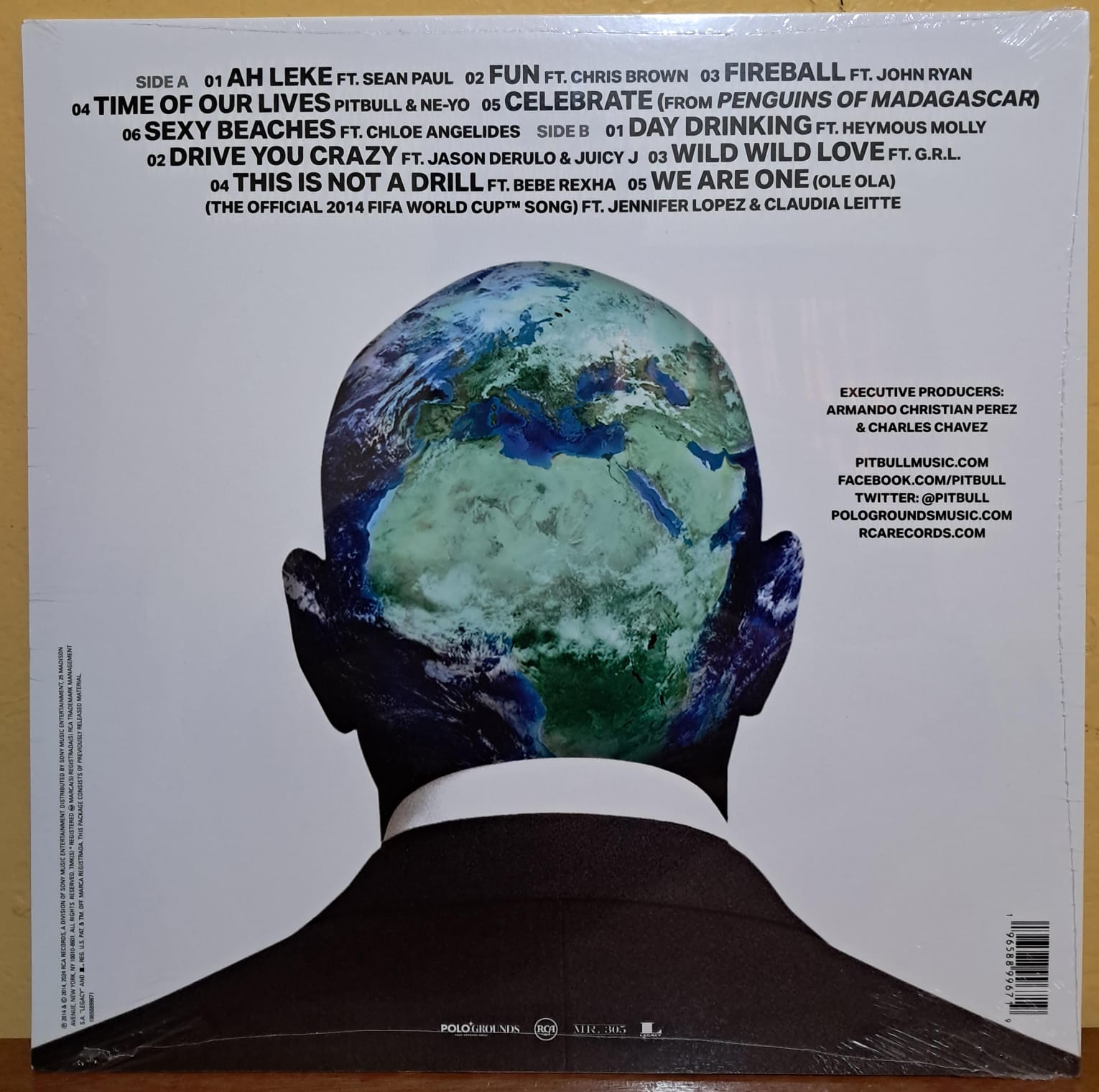 🎧🔥 Pitbull – Globalization 🔥🎧. Vinilo nuevo. formato muerto