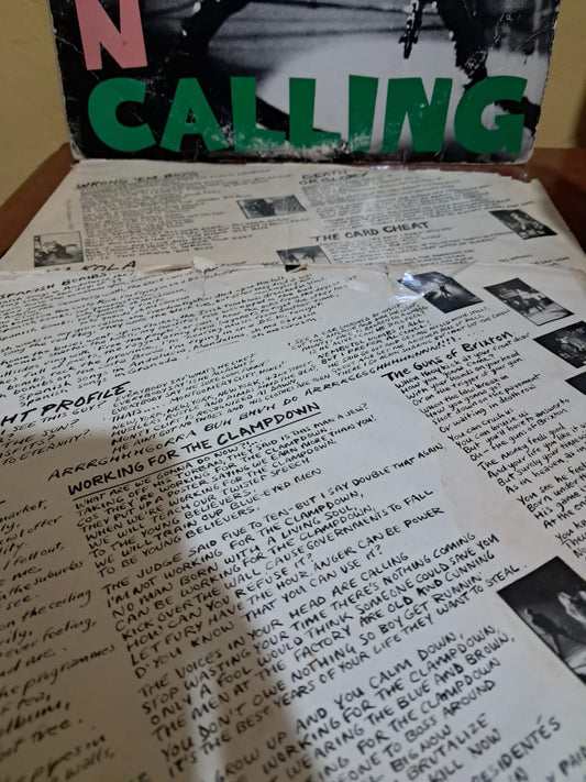 The Clash. London Calling. Vinilo doble importado.