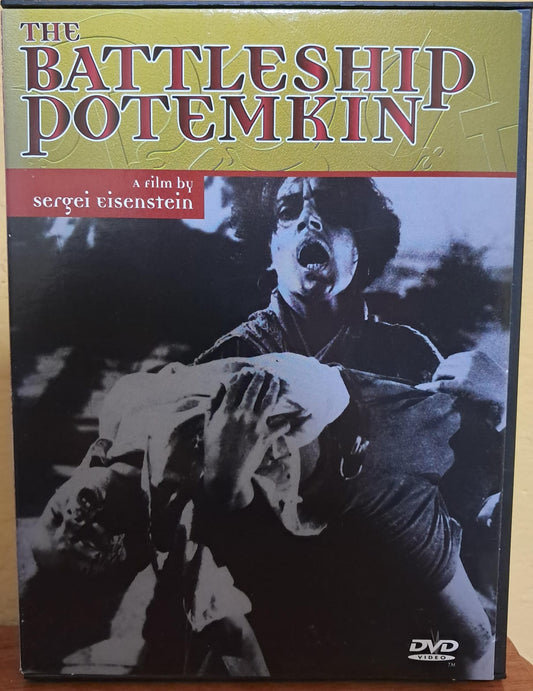 El acorazado Potemkin. DVD importado.formato muerto