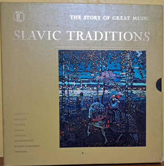 Varios – The Story Of Great Music: Slavic Traditions. 4 vinilos. Excelente estado.