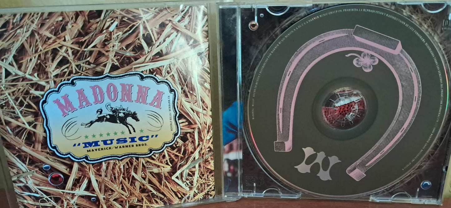 Madonna – Music. Cd en buen estado. formato muerto