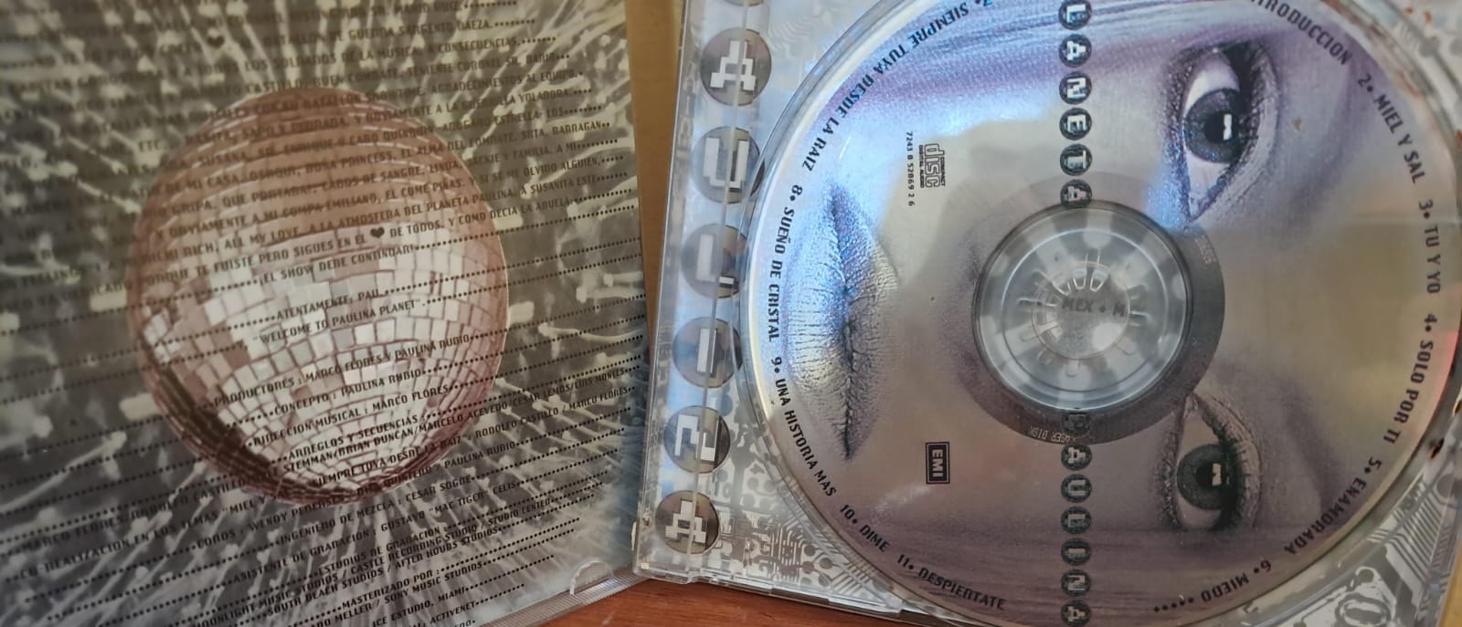 Paulina Rubio – Planeta Paulina. Cd en buen estado. formato muerto