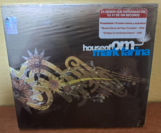 Mark Farina – House Of OM. CD nuevo. formato muerto