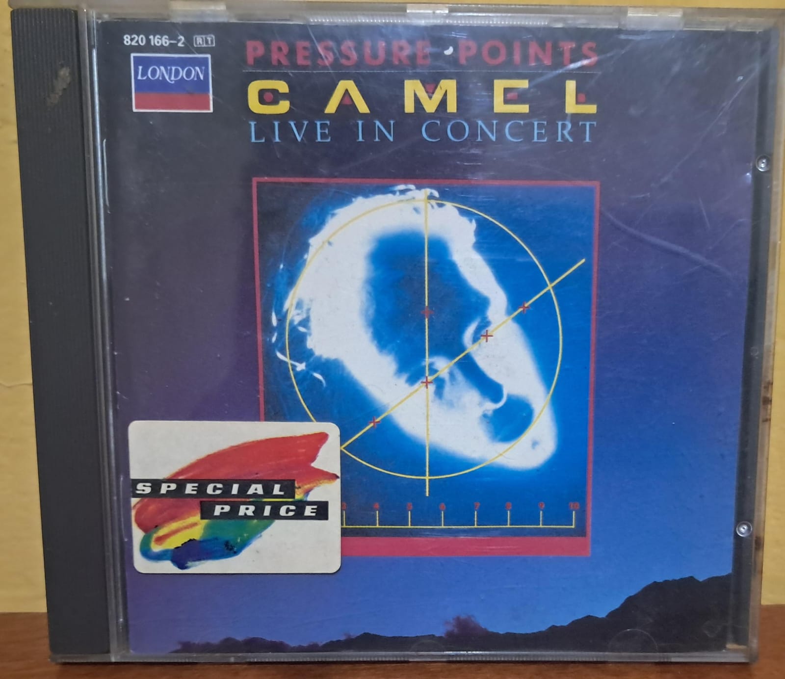Camel – Pressure Points: Live in Concert. Cd en buen estado. formato muerto