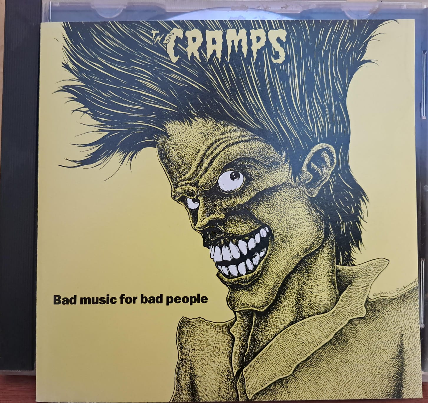 THE CRAMPS – BAD MUSIC FOR BAD PEOPLE. Cd importado. formato muerto