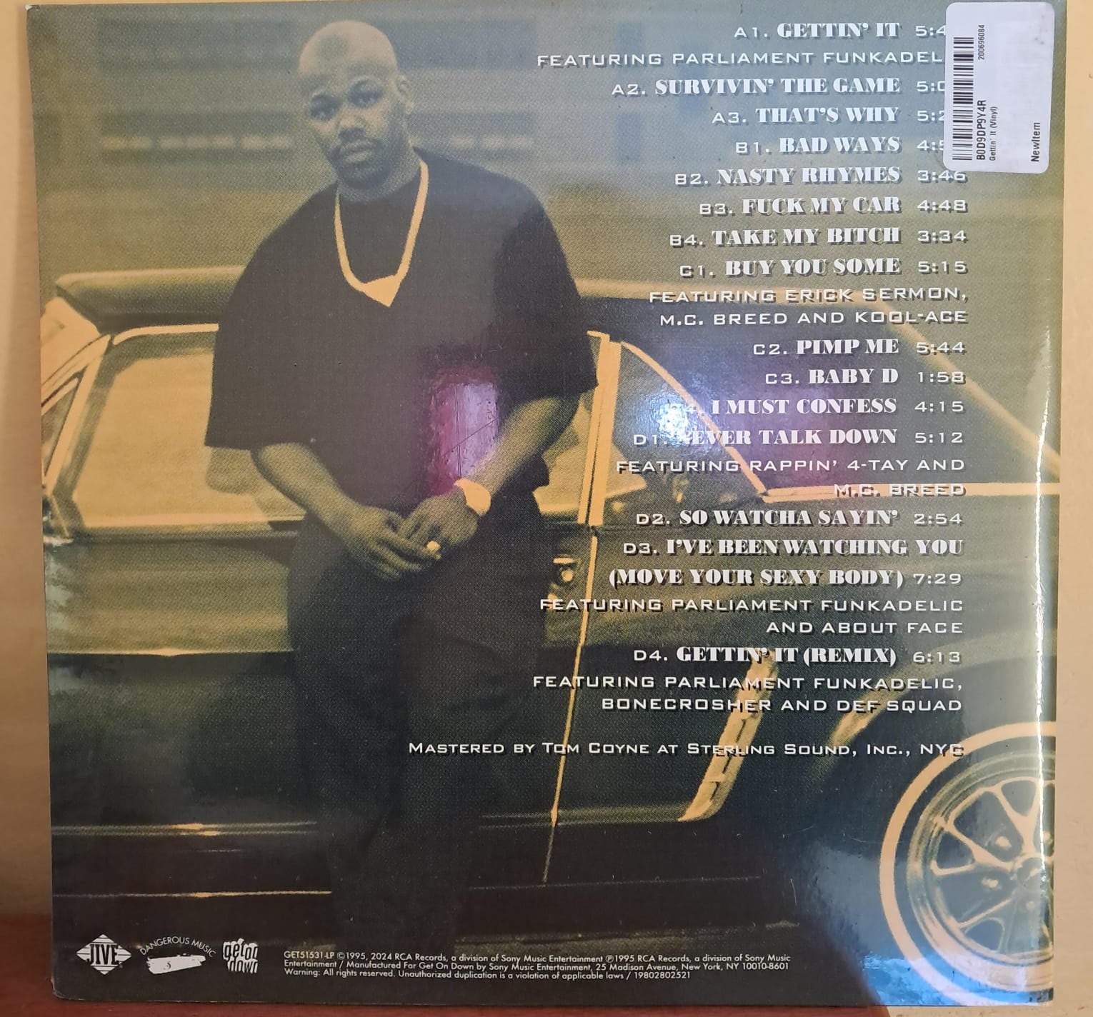 TOO $HORT – GETTIN’ IT (ALBUM NUMBER TEN). Vinilo doble nuevo. formato muerto