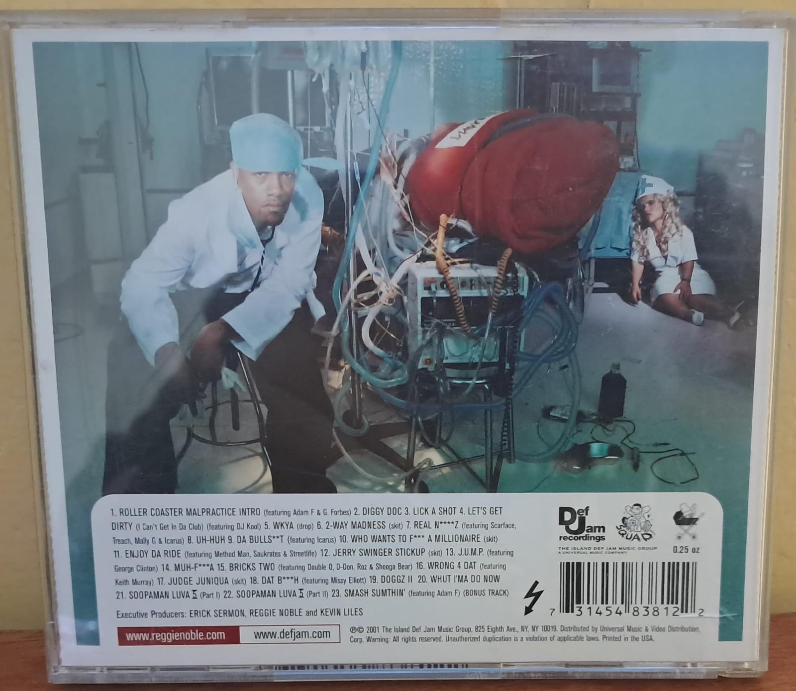  Redman – Malpractice. Cd importado en buen estado. formato muerto