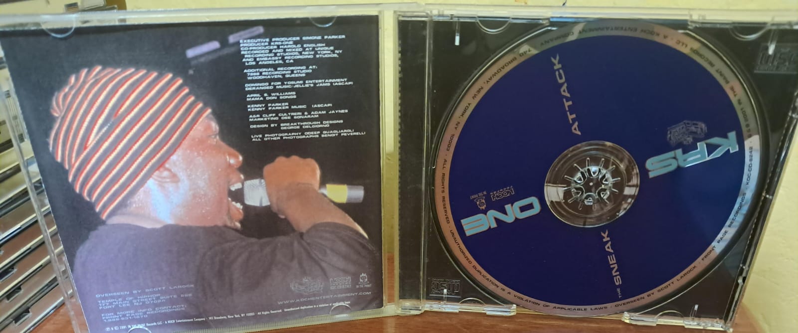 KRS-One – Sneak Attack en CD importado en buen estado. formato muerto
