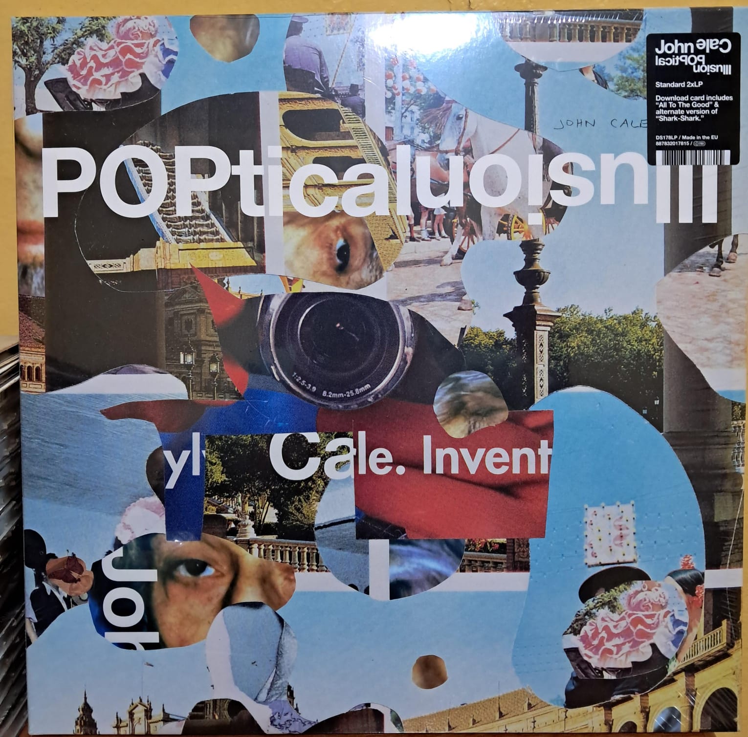 JOHN CALE – POPTICAL ILLUSION. Vinilo doble nuevo. formato muerto