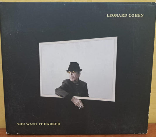 Leonard Cohen - You Want It Darker. Cd importado. formato muerto