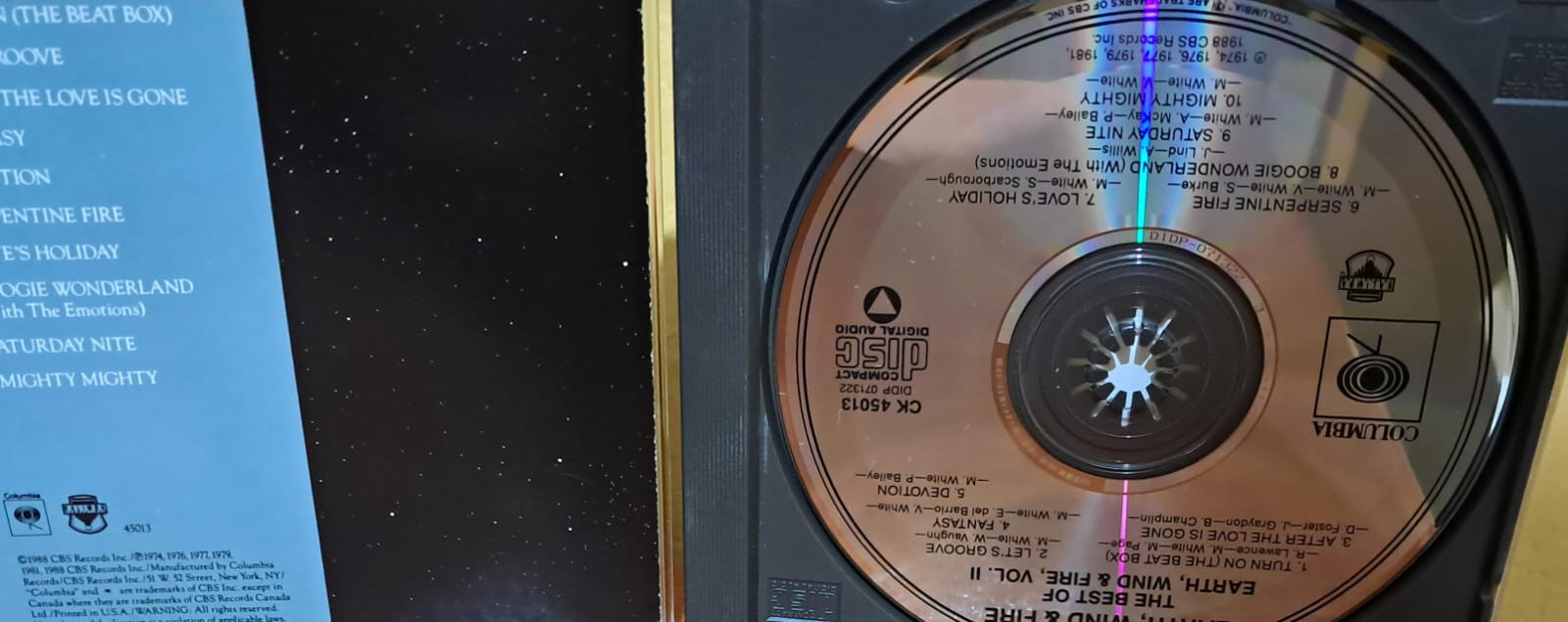 The Best Of Earth, Wind And Fire Vol. II - Earth Wind And Fire. Cd en buen estado. formato muerto