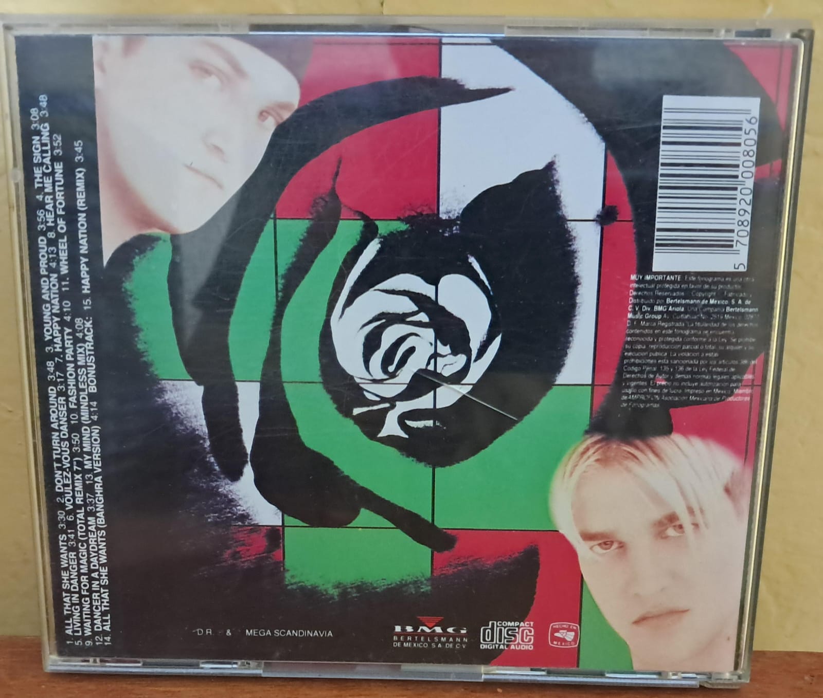 ACE OF BASE - Happy Nation. Cd en buen estado. formato muerto