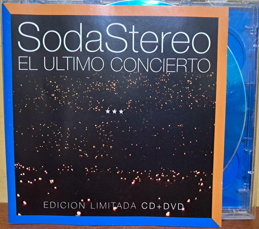 Soda Stereo – El Último Concierto. CD, DVD en buen estado. formato muerto