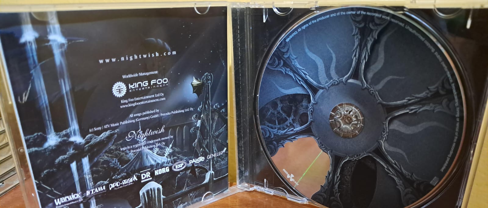 Nightwish – Imaginaerum. cd importado en buen estado. formato muerto