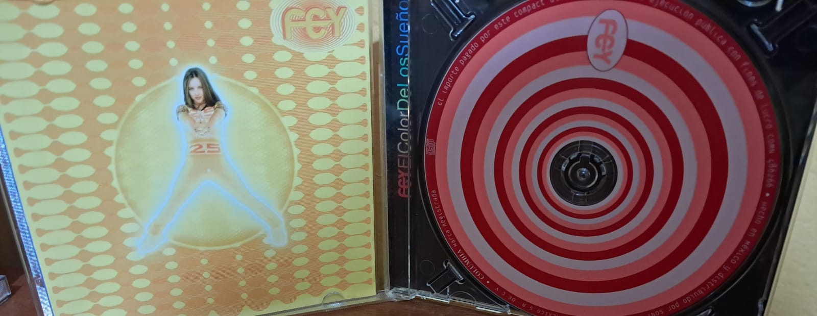 Fey – El Color De Los Sueños. Cd en buen estado. formato muerto