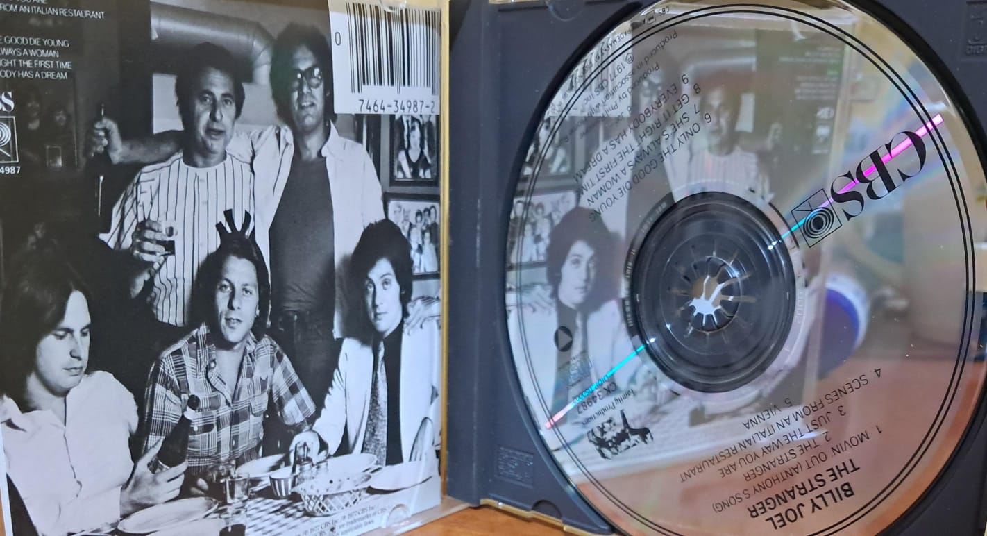 BILLY JOEL – THE STRANGER, Cd importado en buen estado. formato muerto