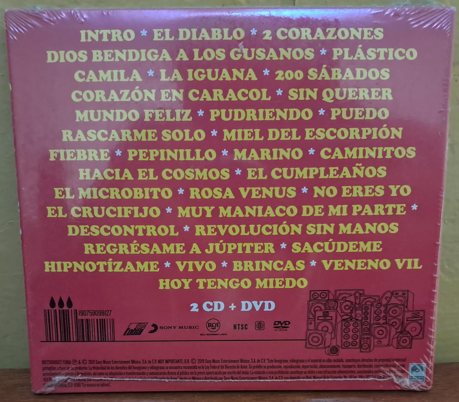 Fobia ‎– Pastel. Artículo nuevo. formato muerto