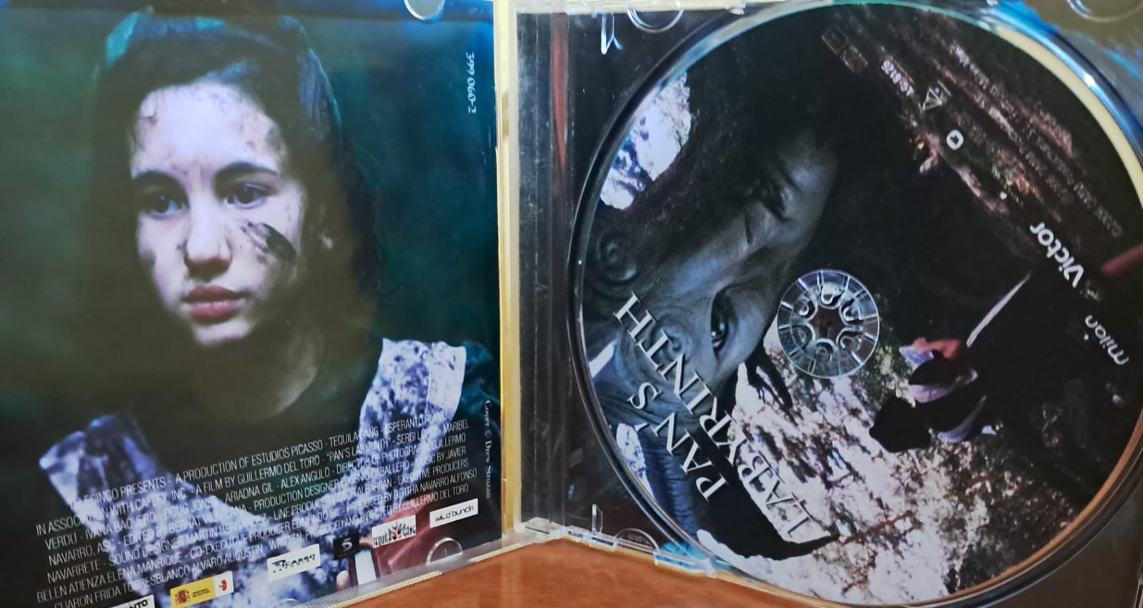 JAVIER NAVARRETE – PAN’S LABYRINTH (ORIGINAL SOUNDTRACK). CD en buen estado. formato muerto