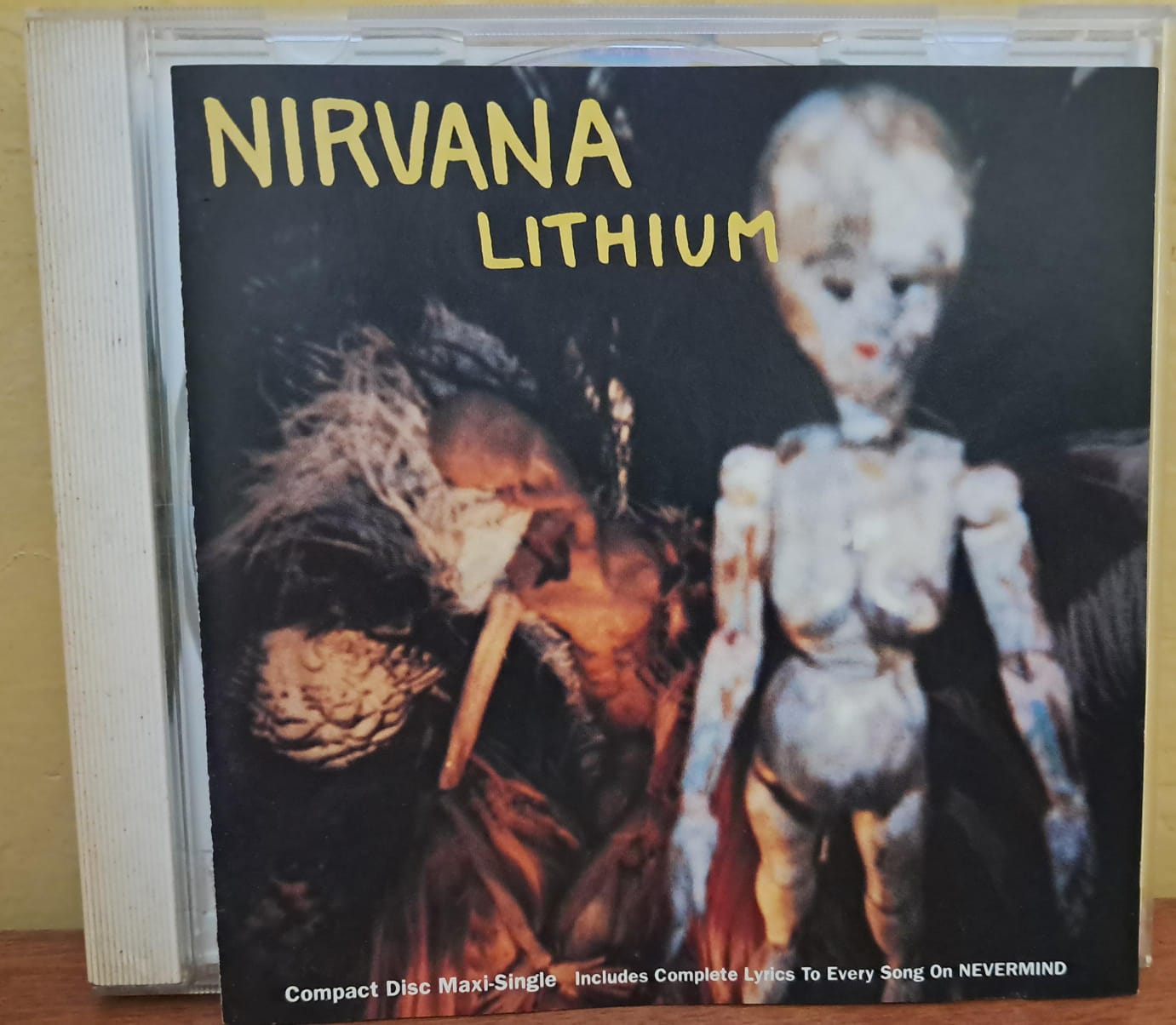 NIRVANA – LITHIUM (CD SINGLE ALEMÁN, 1992) formato muerto